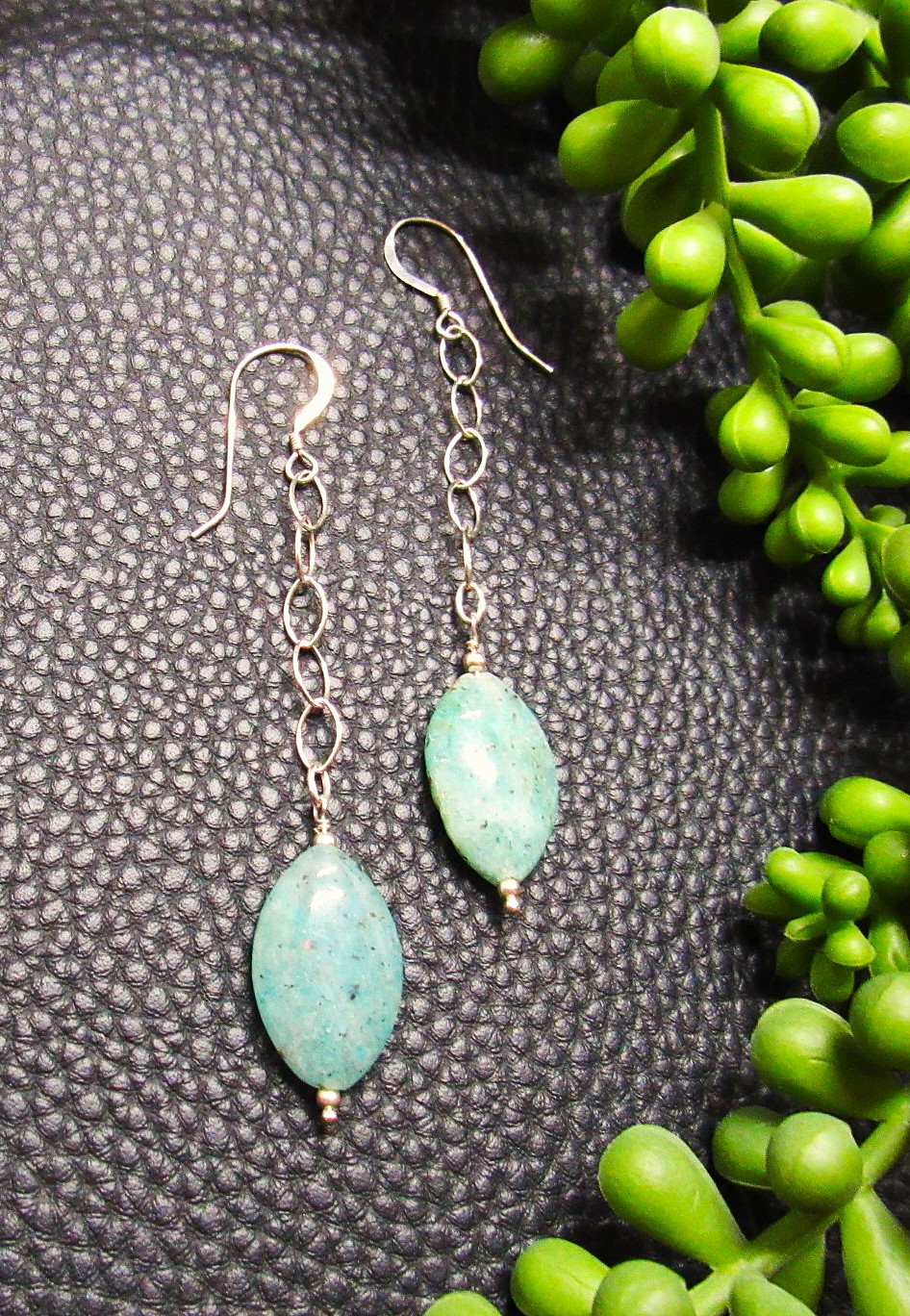 Sesame Jasper Drop Earrings