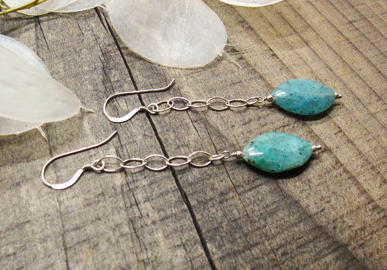 Sesame Jasper Drop Earrings