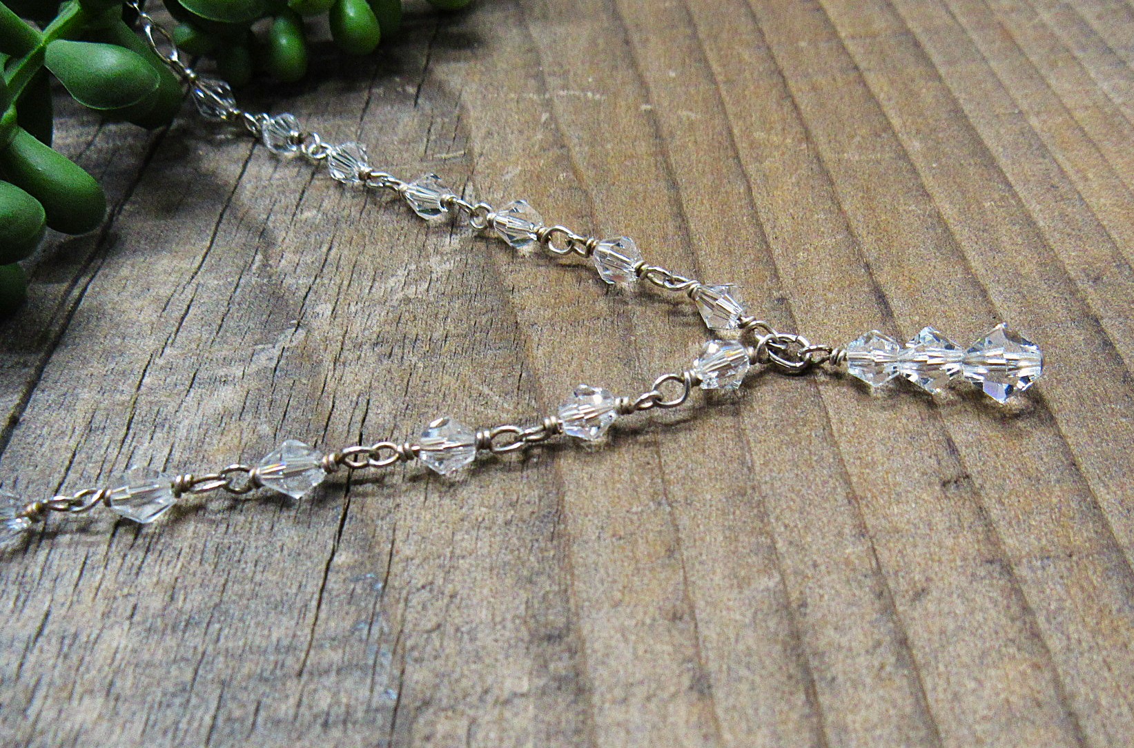 Fancy Little Crystal Necklace