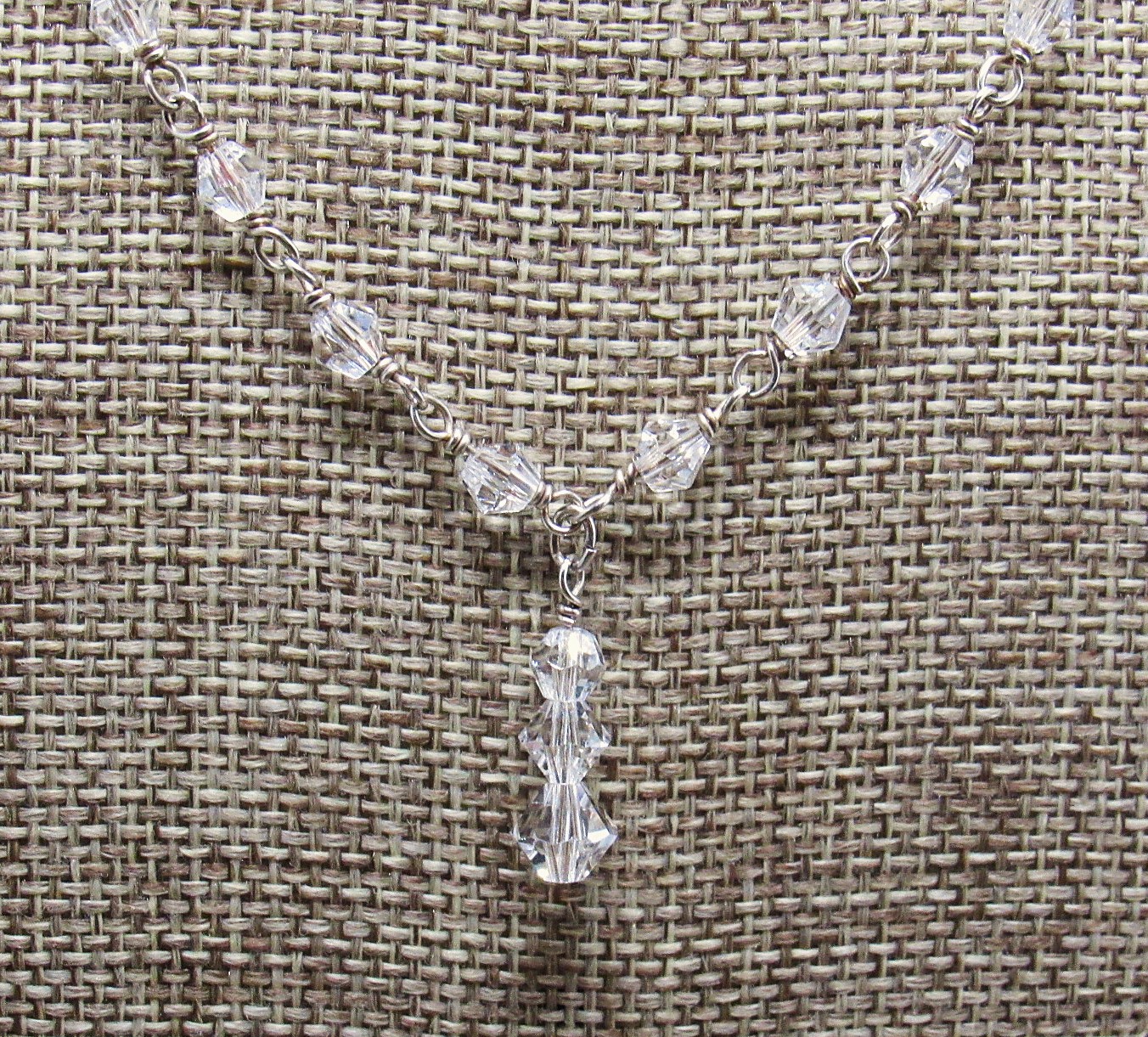 Fancy Little Crystal Necklace