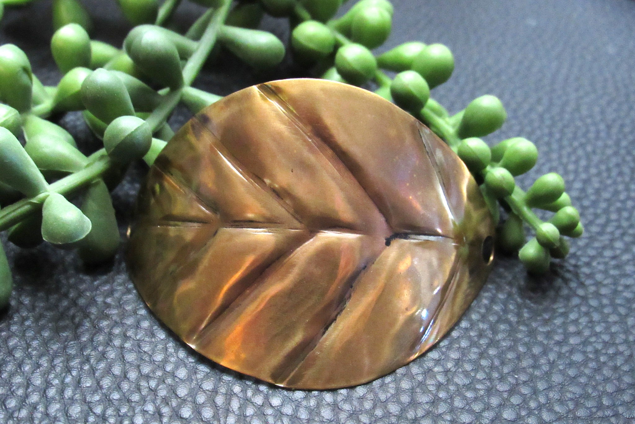 Antiqued Finish Brass Hairpin-Large