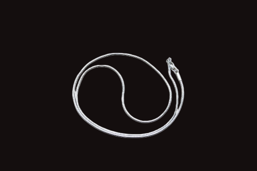  Sterling Silver Snake Chain Necklace- 18 inches