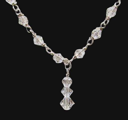 Fancy Little Crystal Necklace