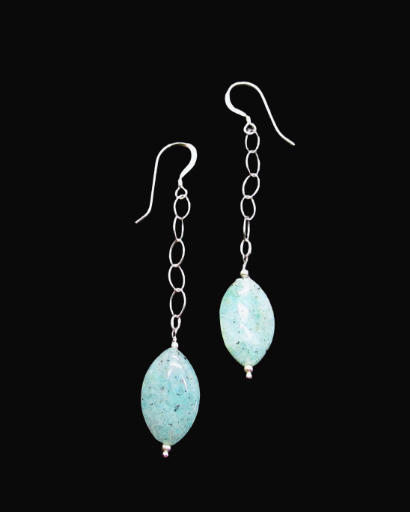 Sesame Jasper Drop Earrings