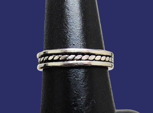 Sterling Silver Infinity Band Ring Size 8.5