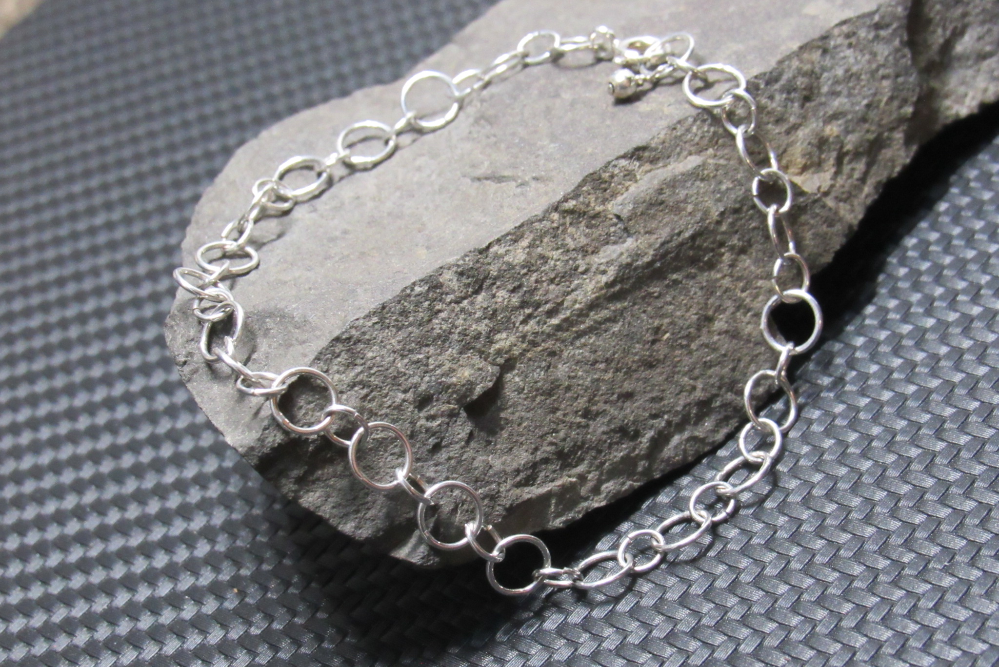  Artisan Crafted Sterling Silver Chain Bracelet