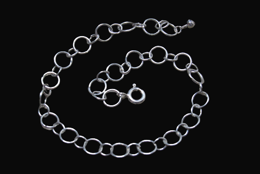Artisan Crafted Sterling Silver Chain Bracelet