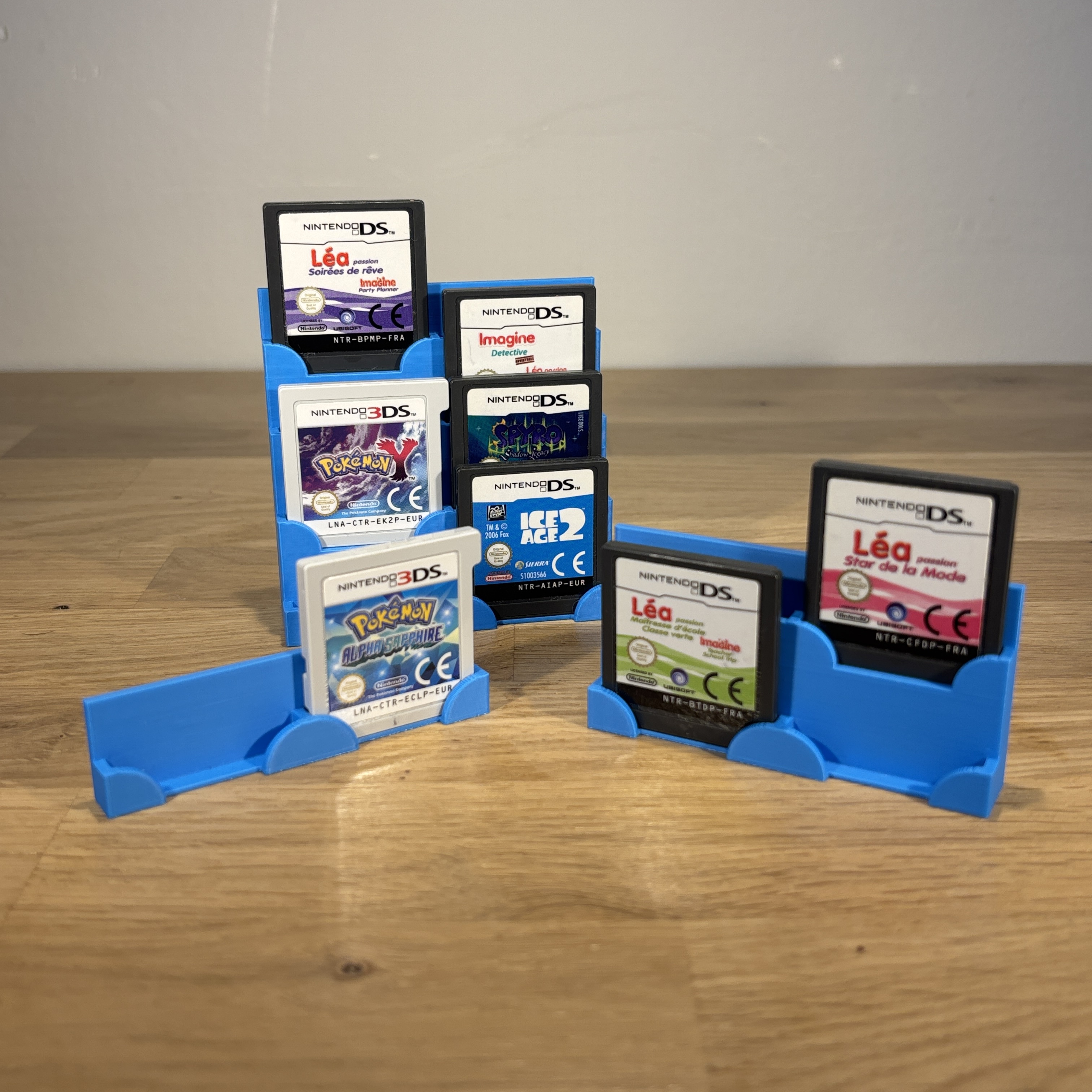 Présentoir de cartouches de jeux 3DS et DS (Nintendo)