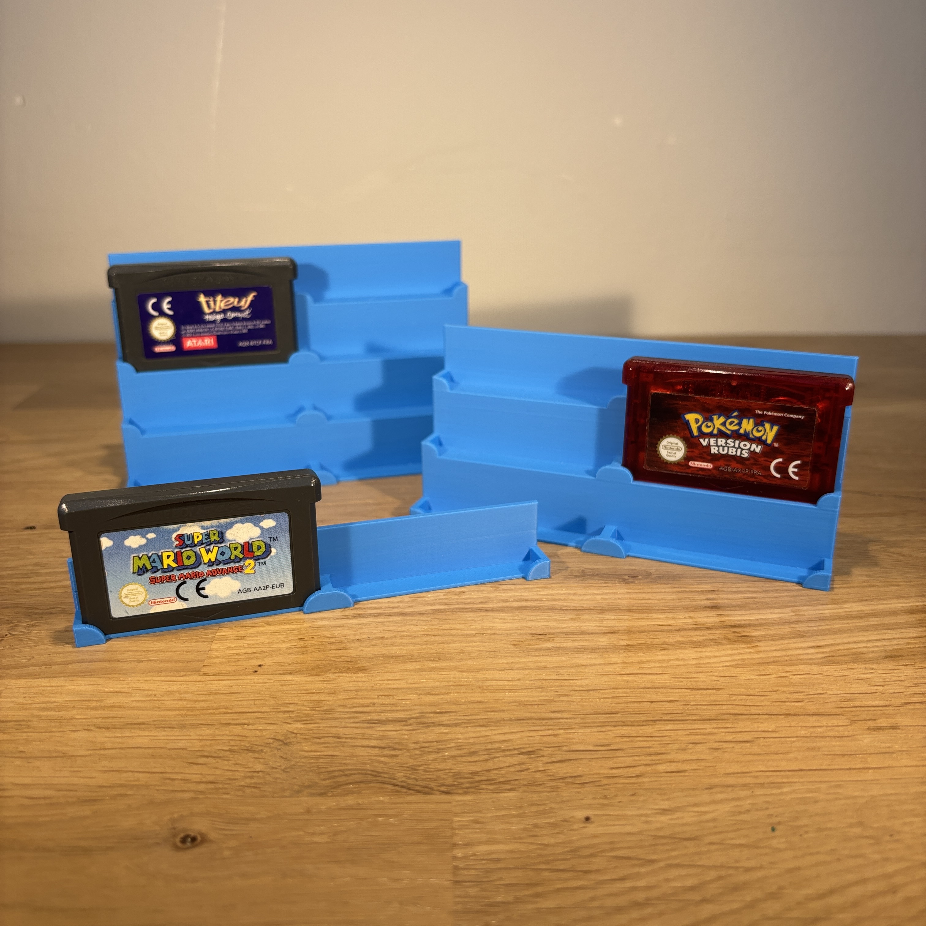 Présentoir de cartouches de jeux Game Boy Advance (Nintendo)