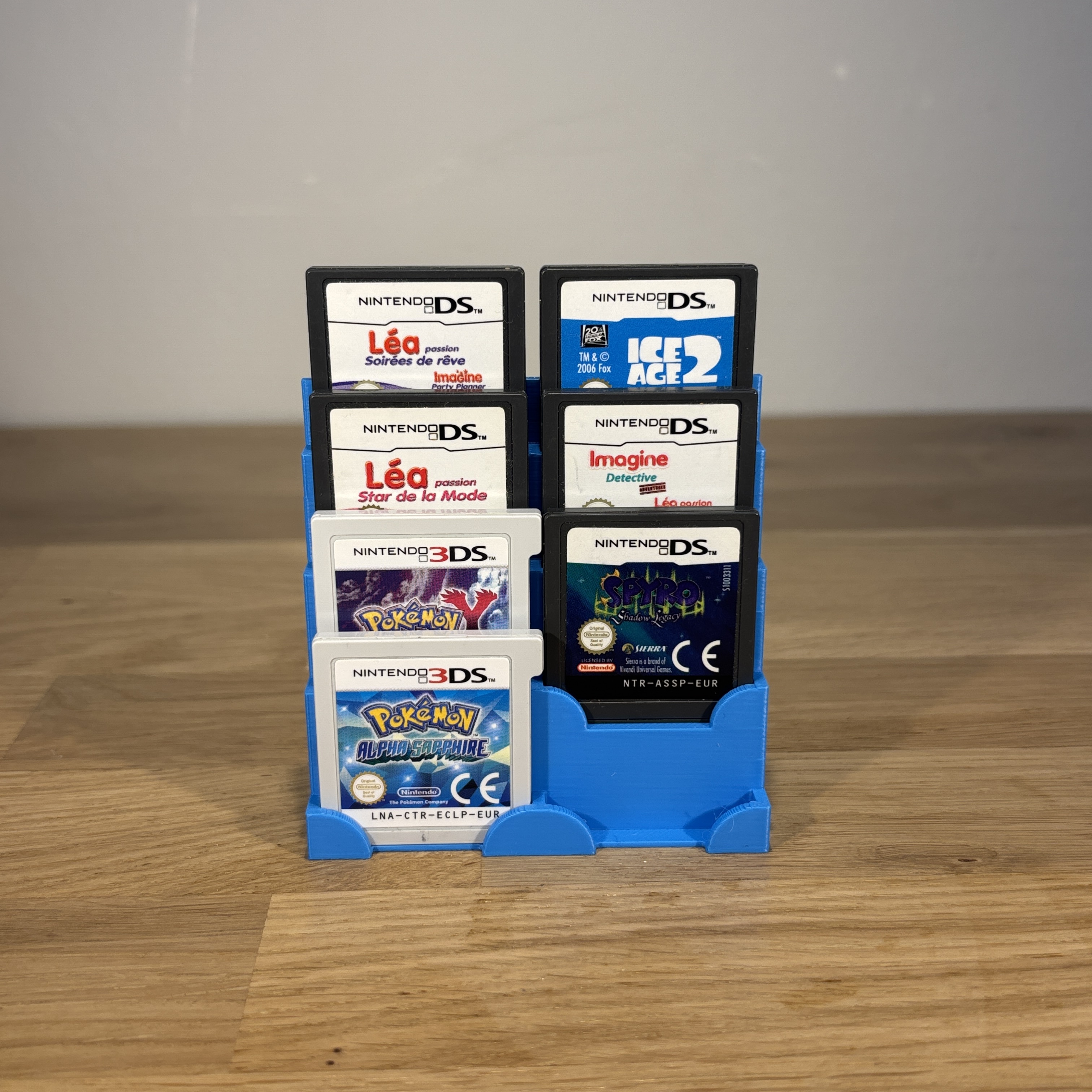 Présentoir de cartouches de jeux 3DS et DS (Nintendo)