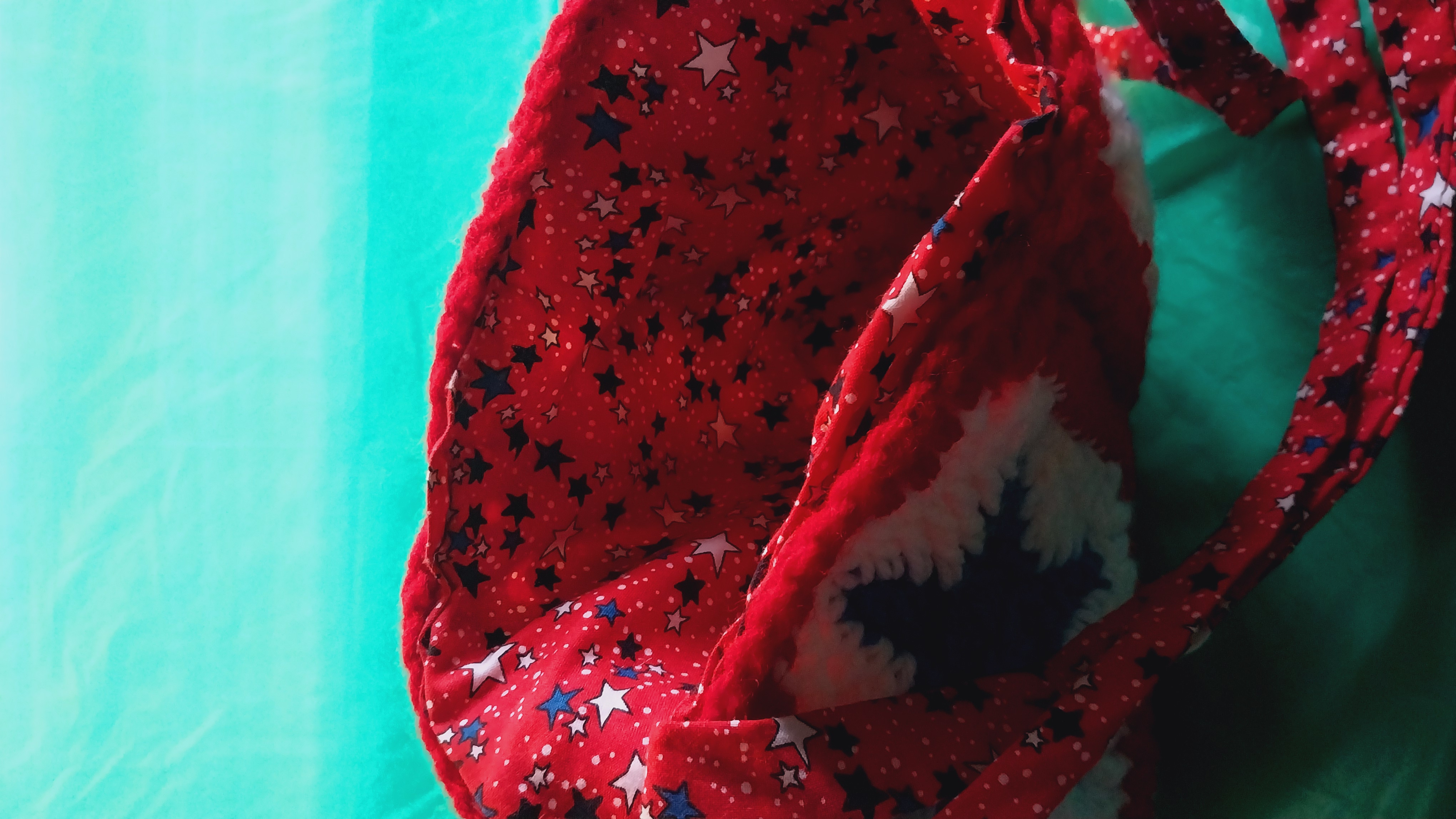 Star Granny-Square Bag ( lined )