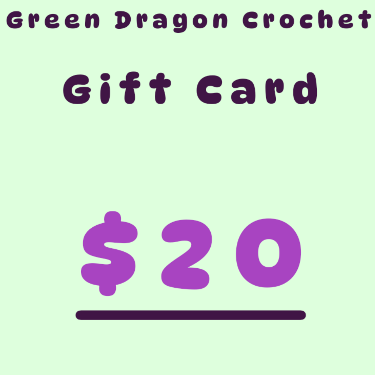 $20 Gift Card