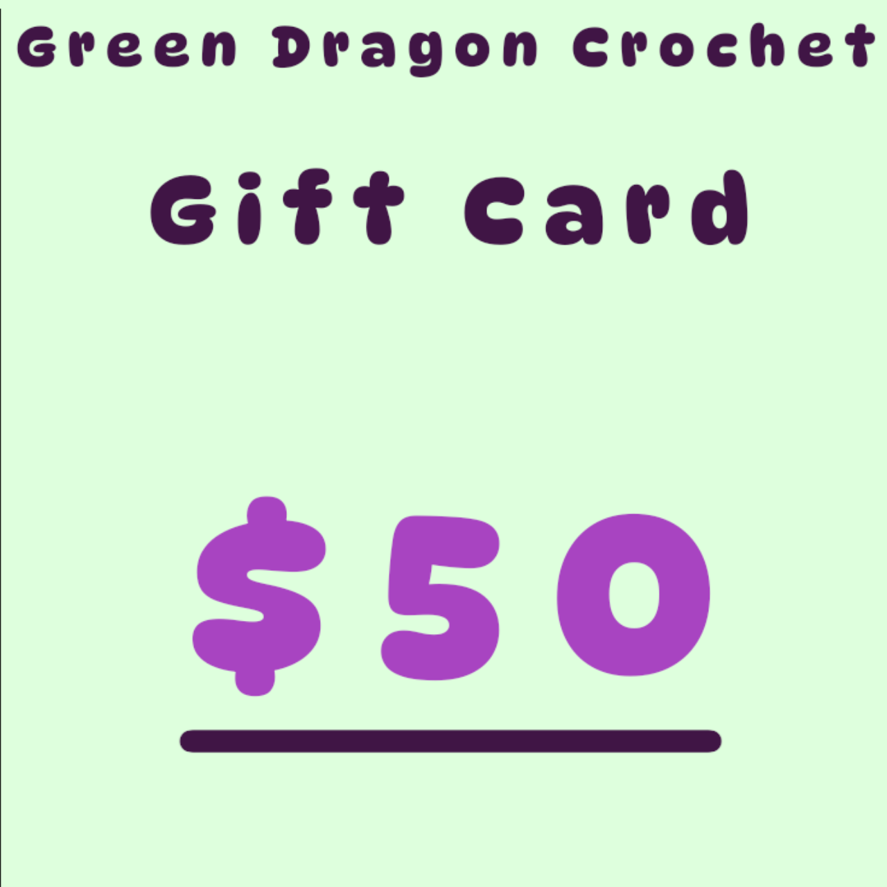 $50 Gift Card