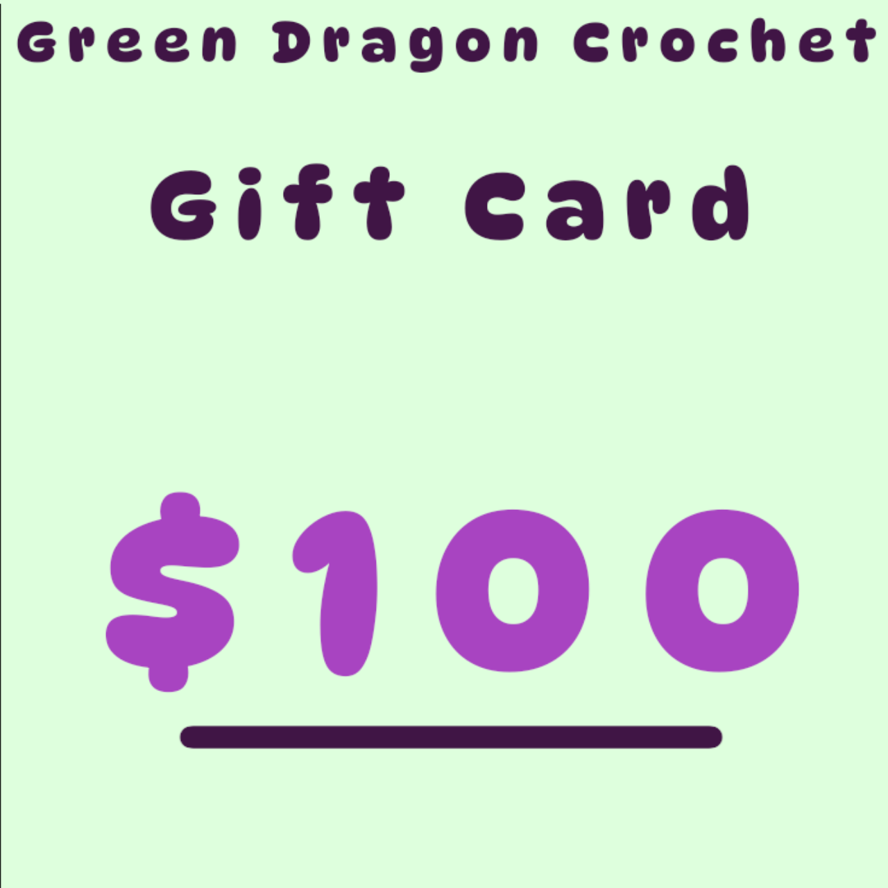 $100 Gift Card