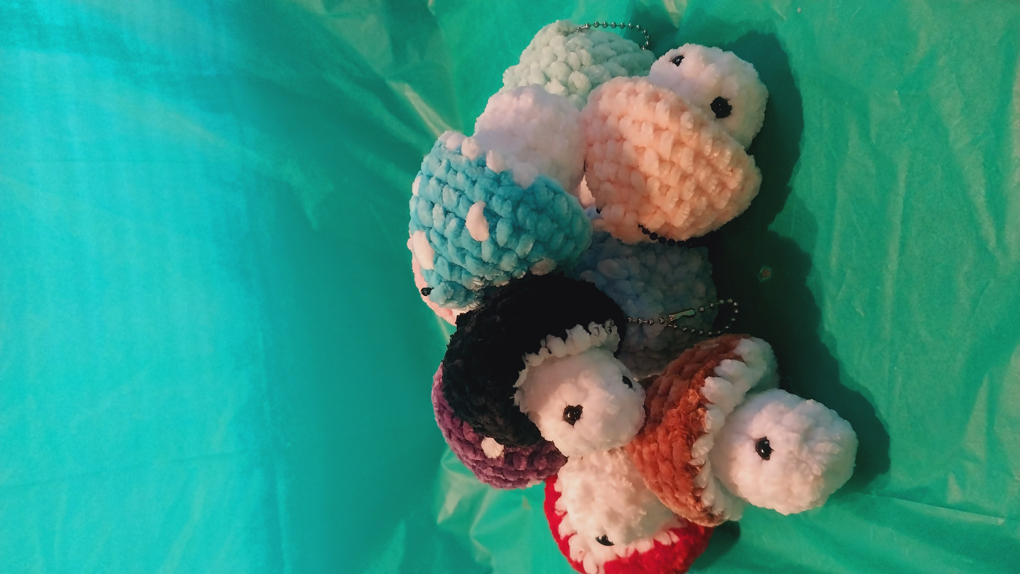 Mushroom Pop Keychain