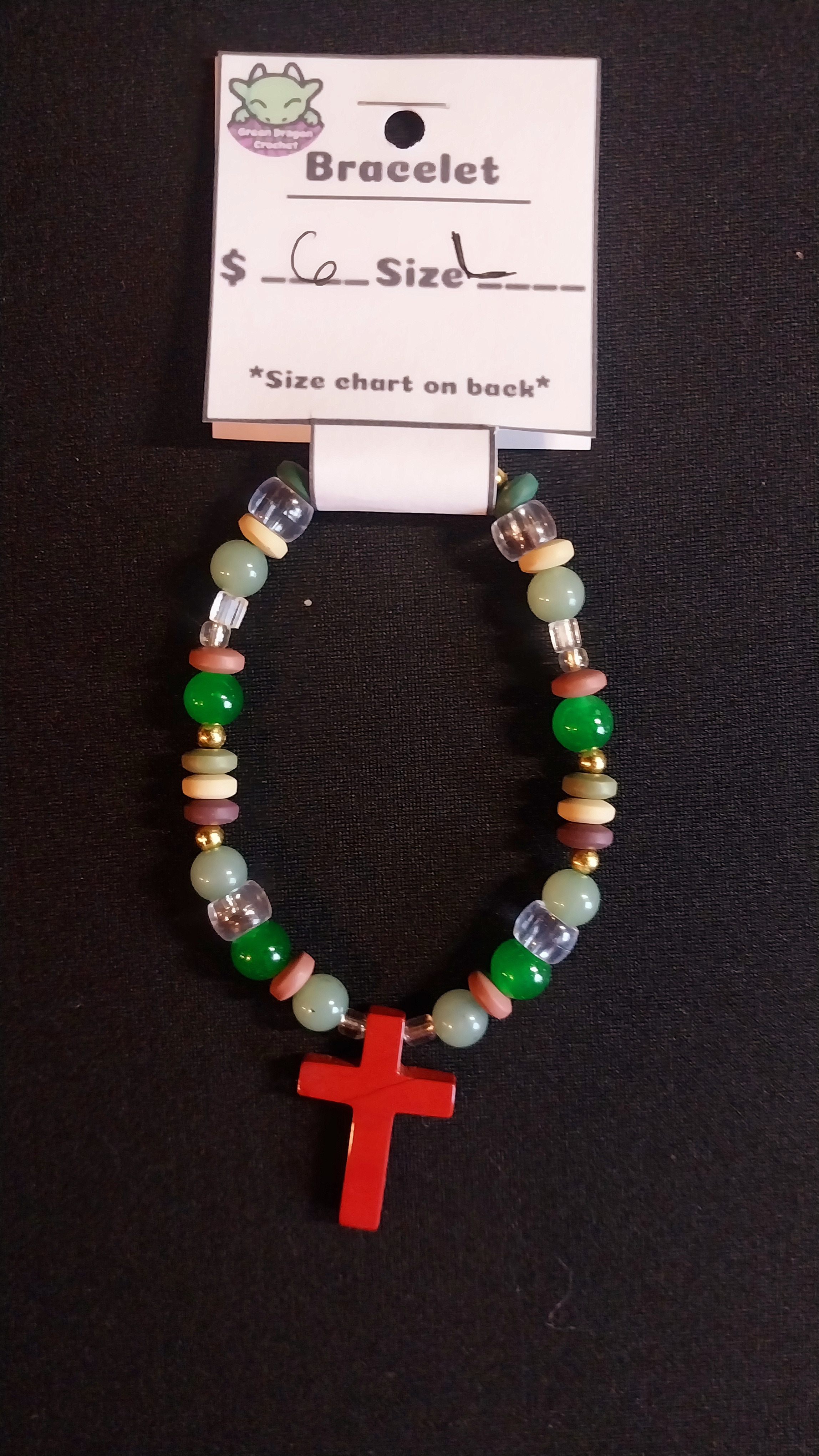 Cross Bracelet L