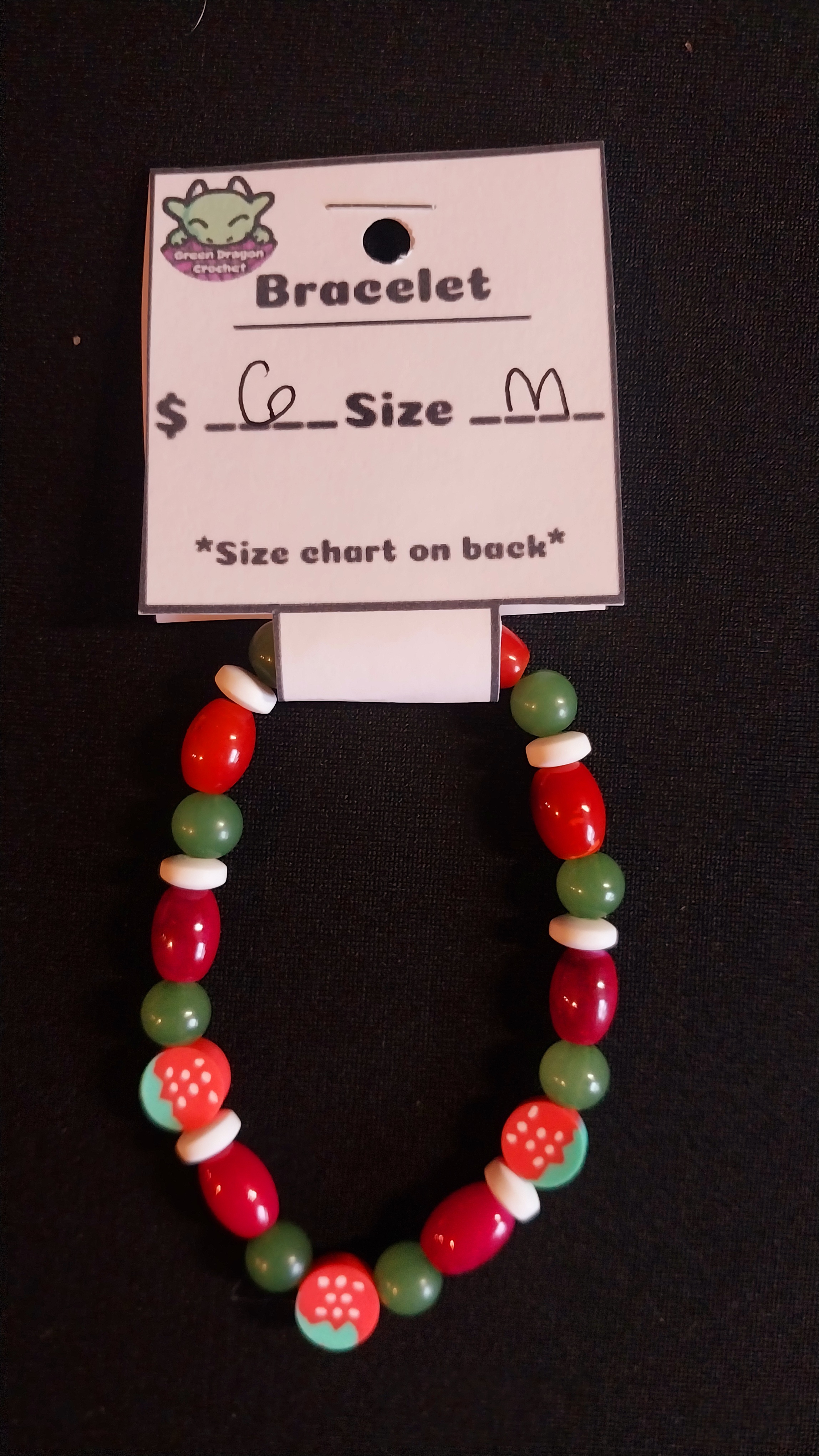 Strawberry Bracelet M