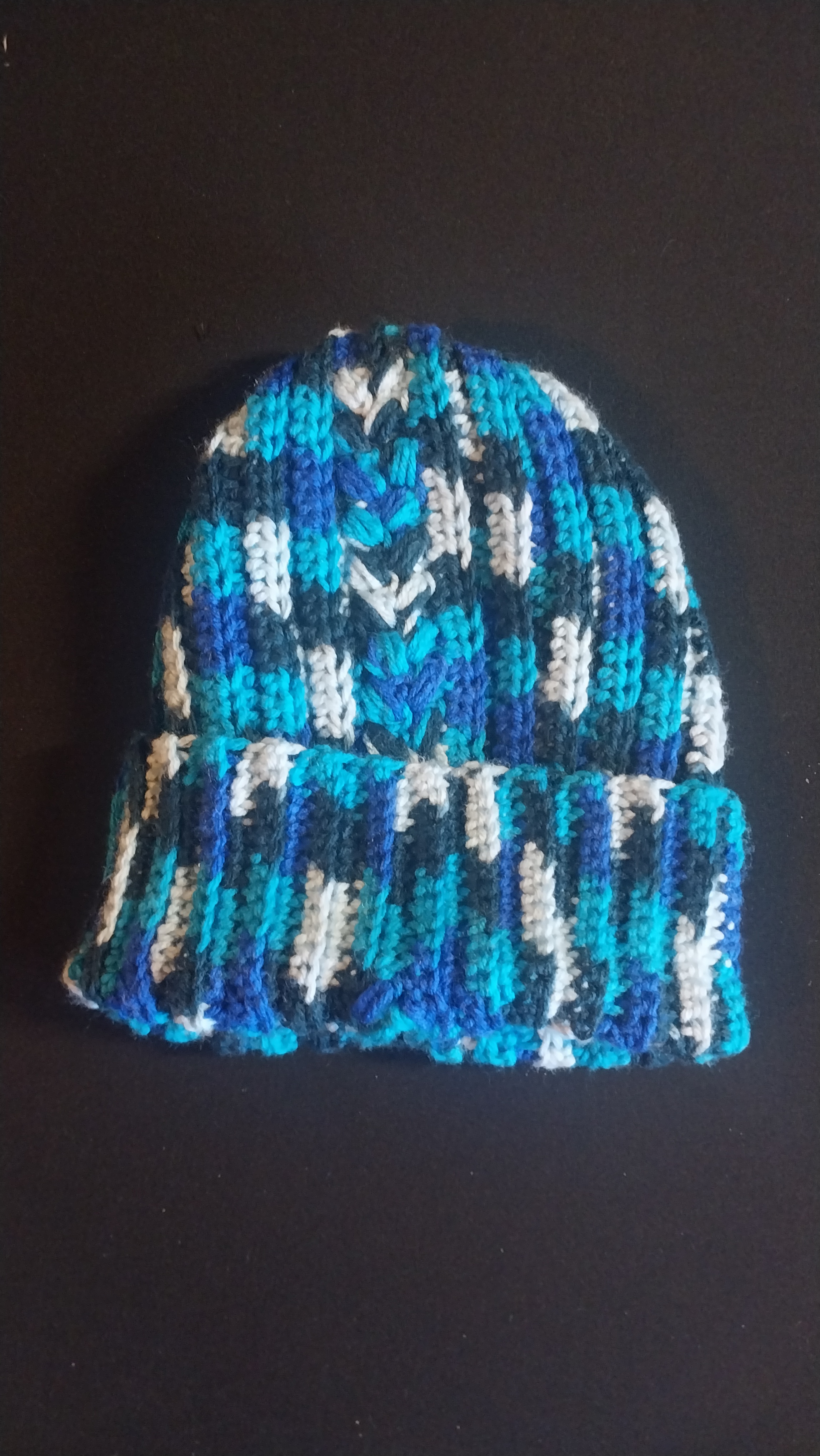 Blue Beanie