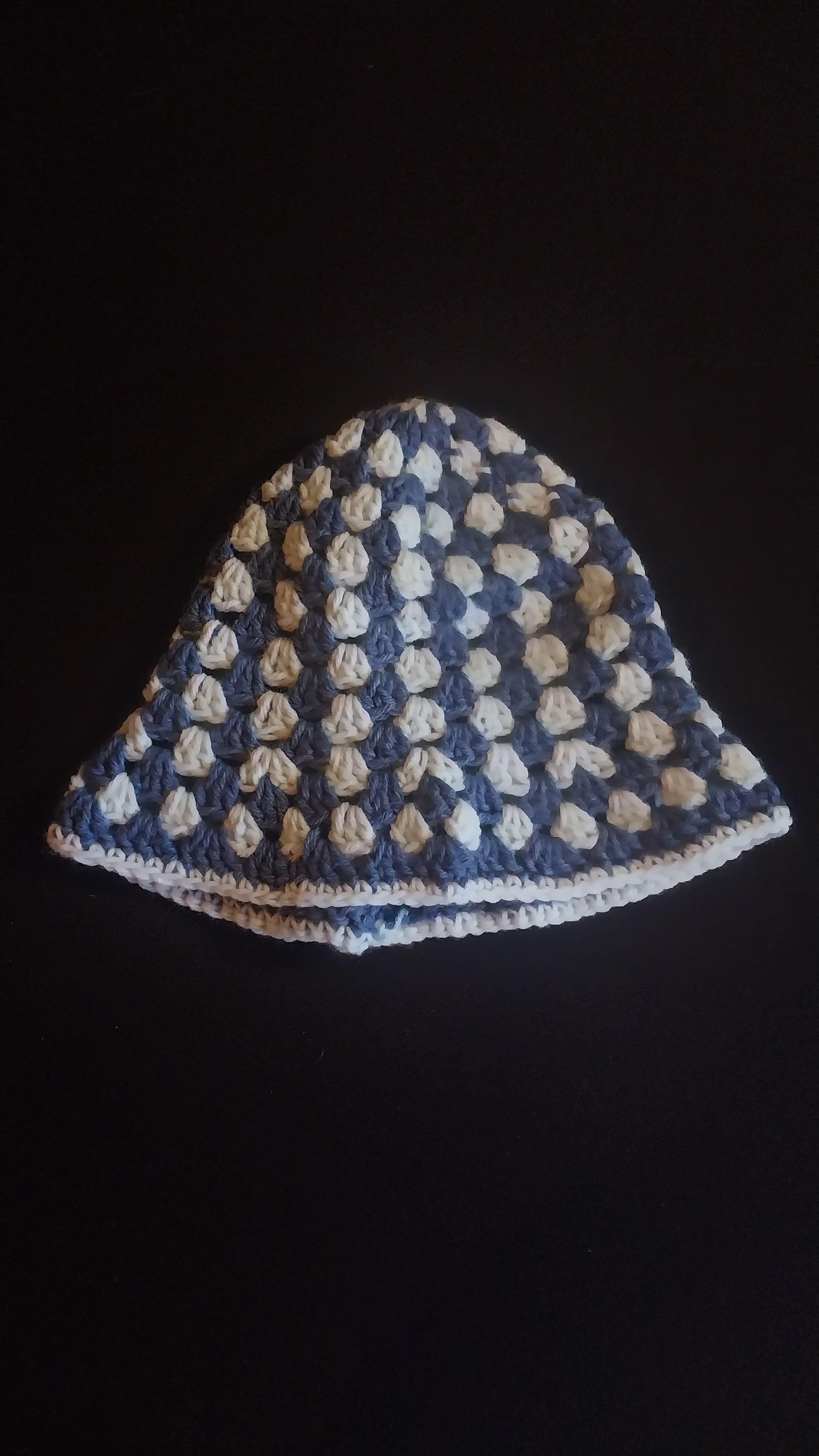 Blue Striped Bucket Hat