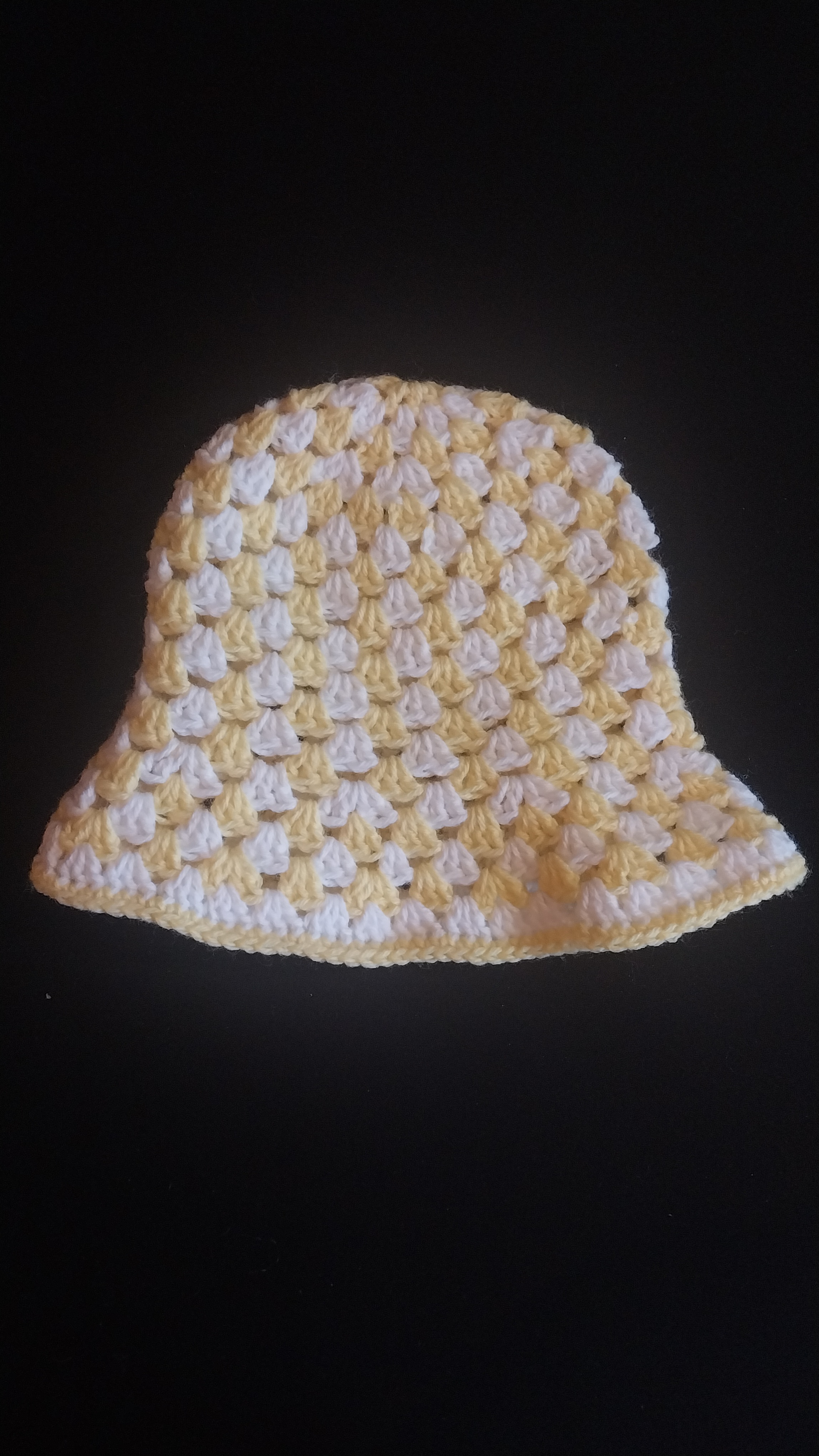 Yellow Striped Bucket Hat