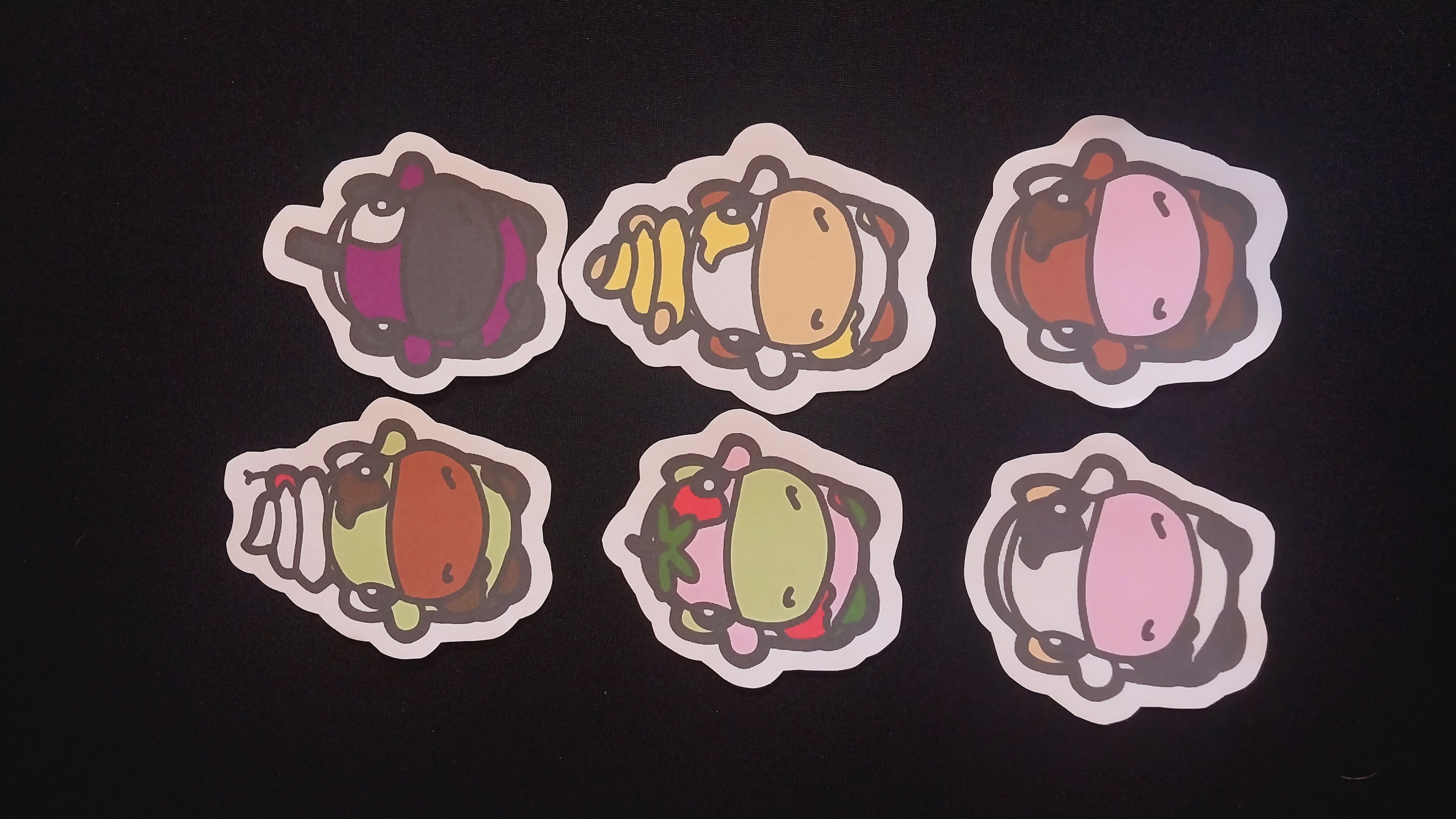 Cow Stickers