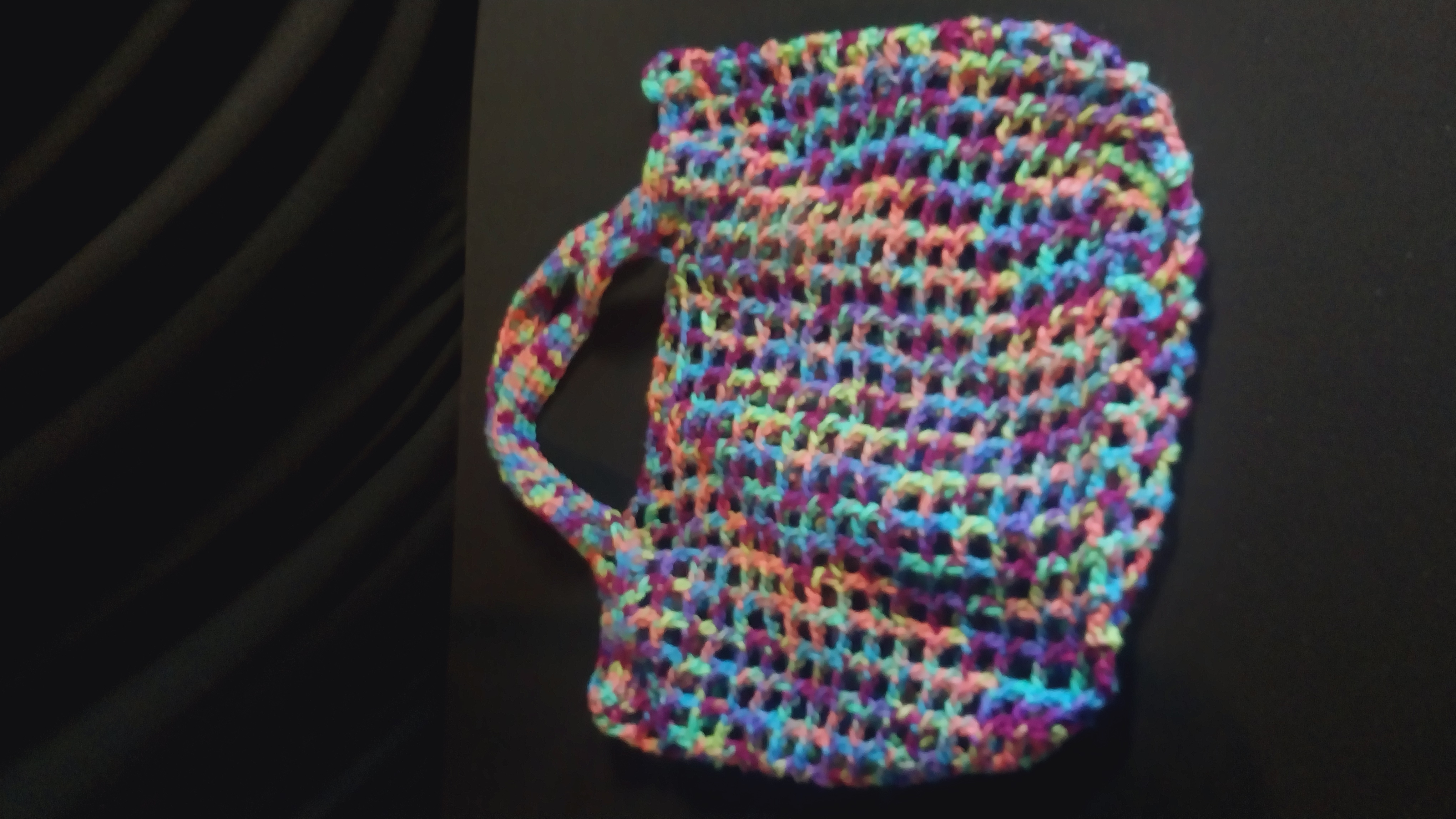 Square Mesh Market Bag