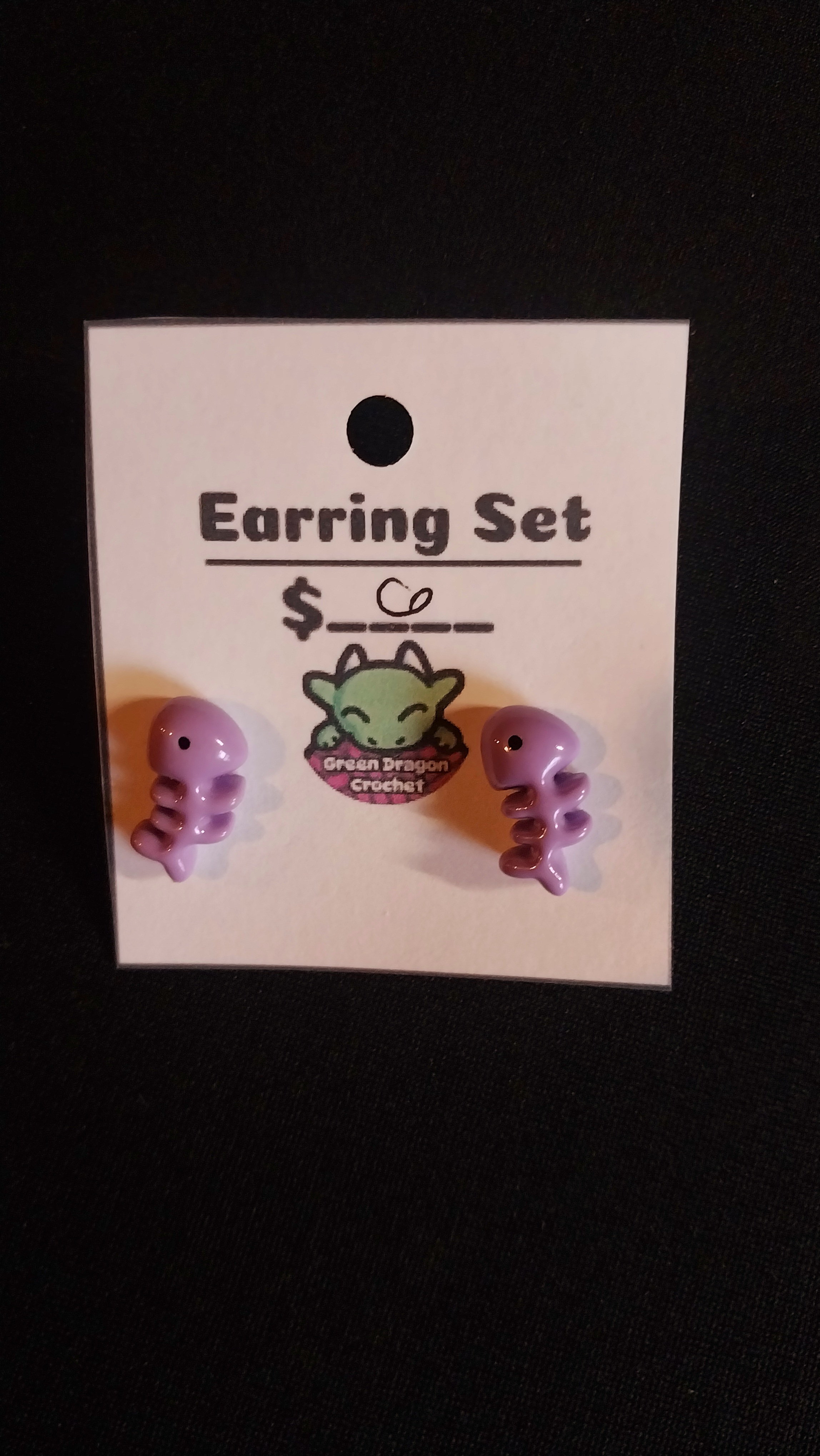 Fish Stud Earrings