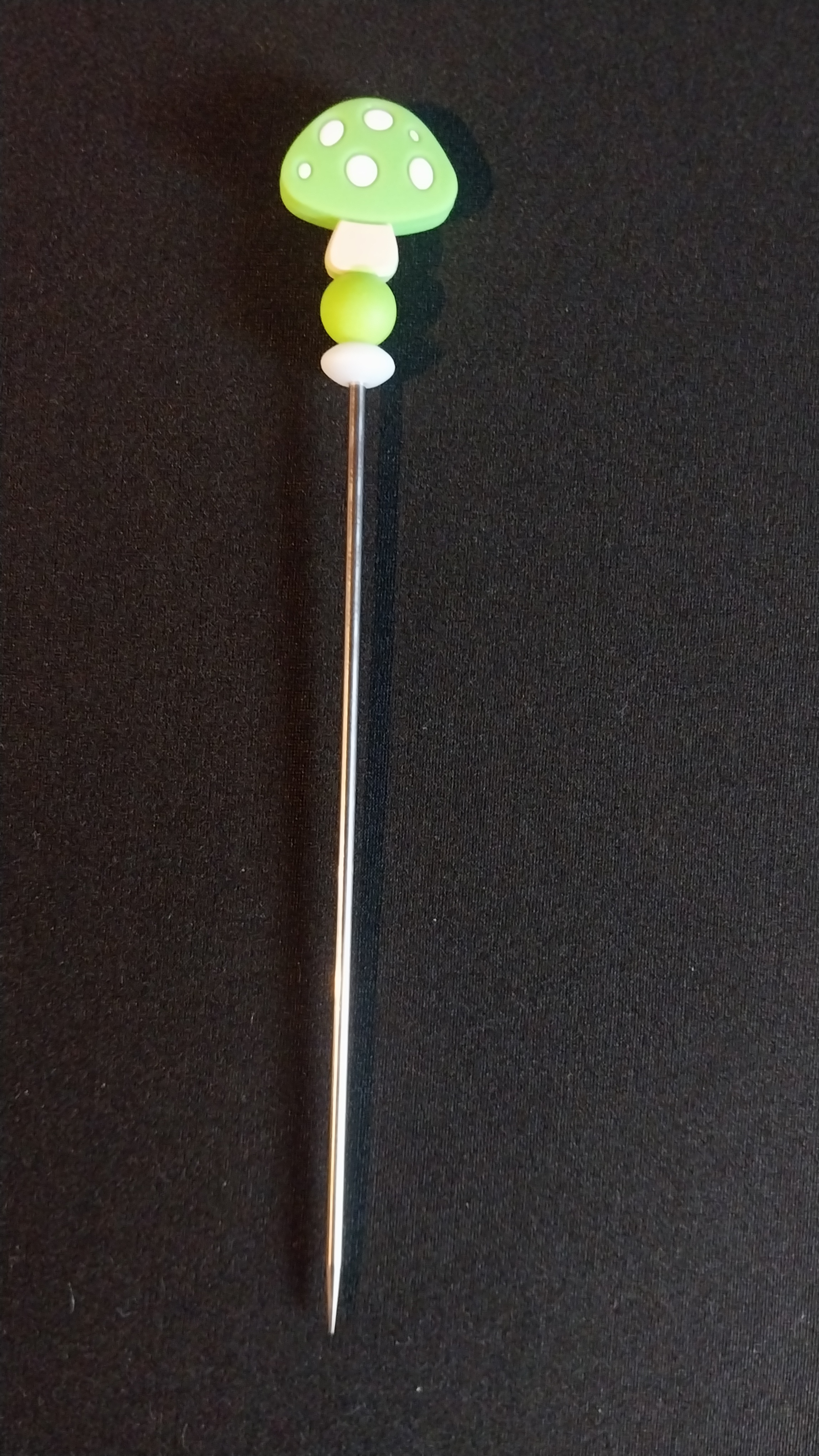 Green Mushroom Sewing Stick (Thin Stick)