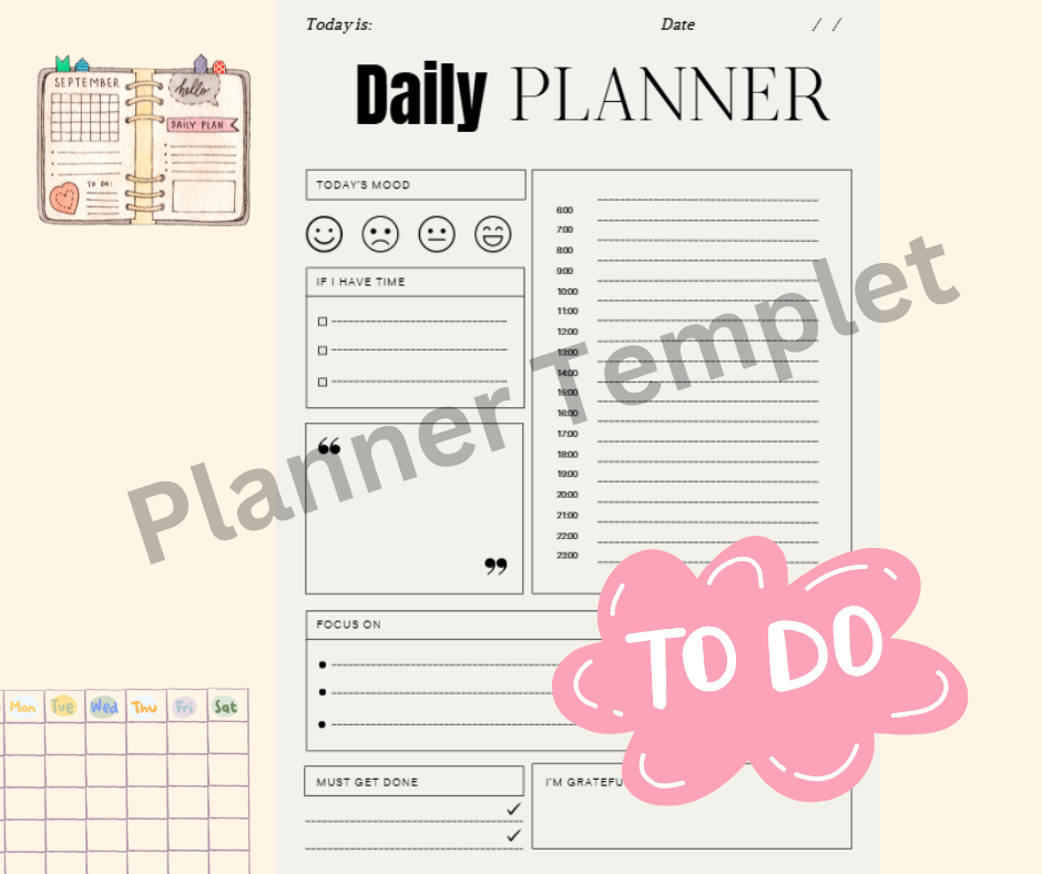 Daily Planner(printable)