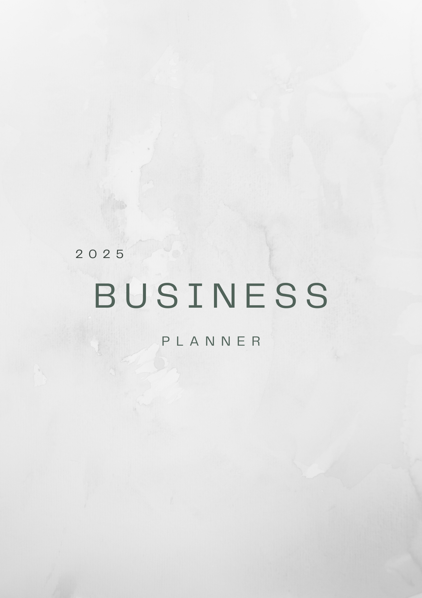 2025 Business Planner (printable)– Your Ultimate Guide to Success! 