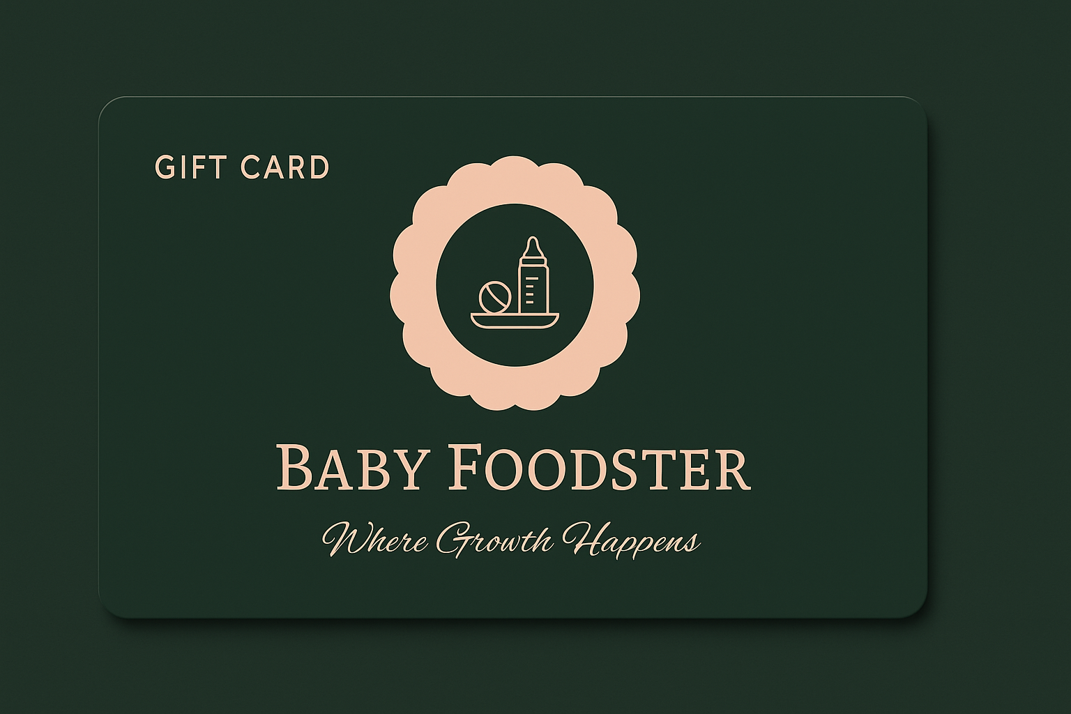 Baby Foodster Gift Card