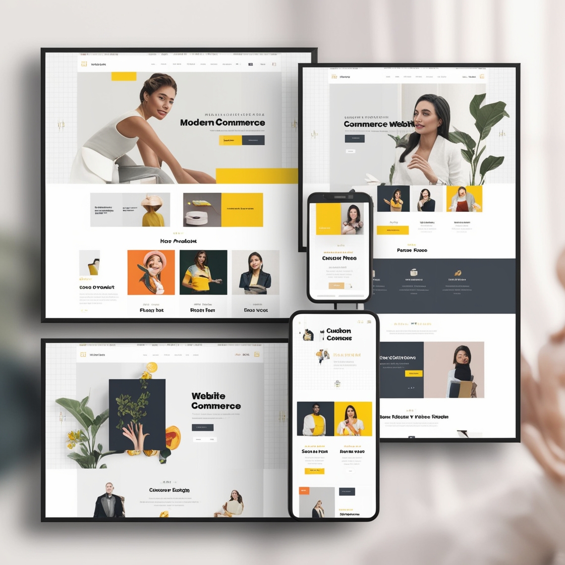 Plantillas web Venta de productos