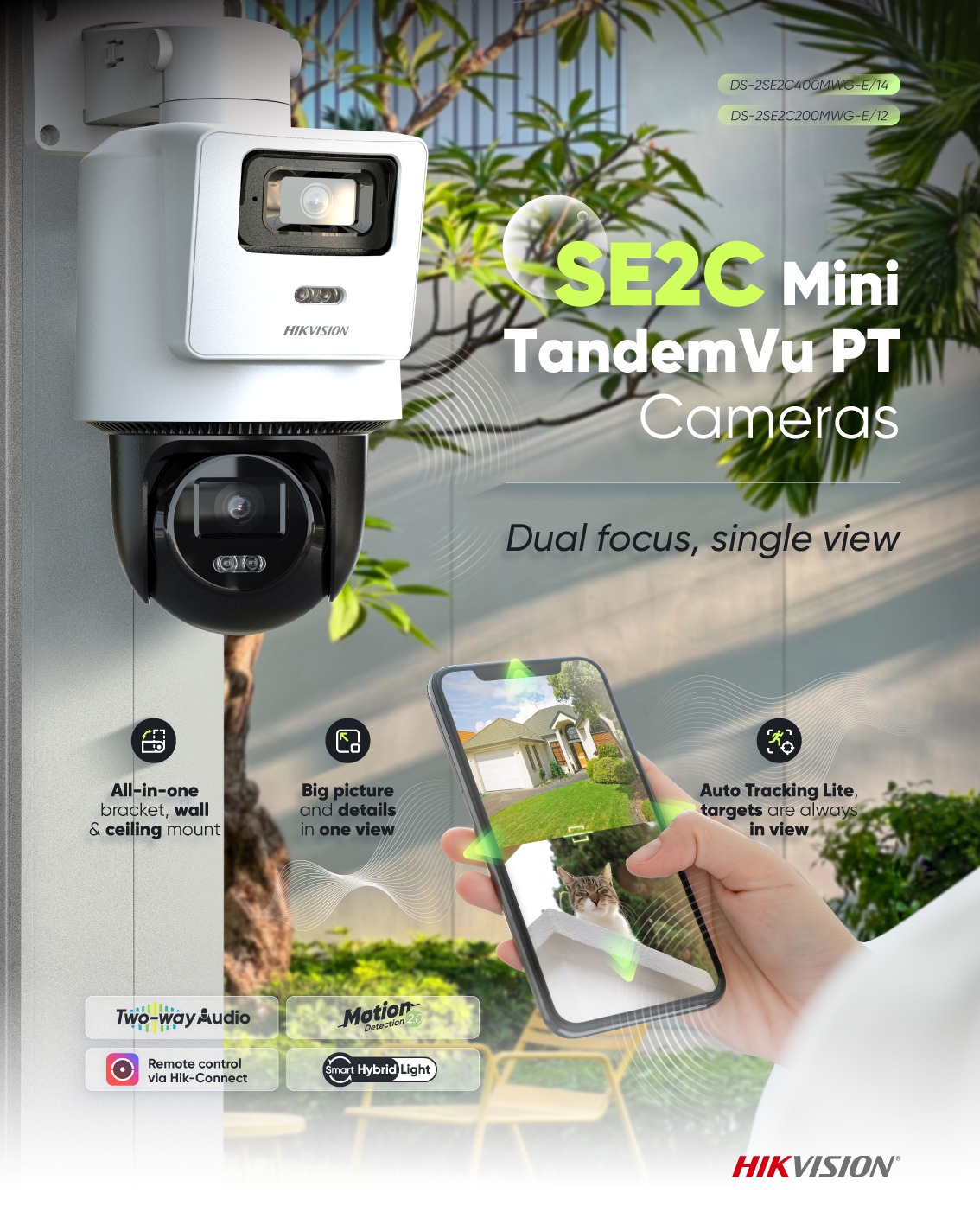 SE2C Mini TandemVu PT Cameras