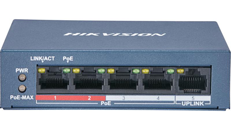 Hikvision 5 port PoE Network Switch