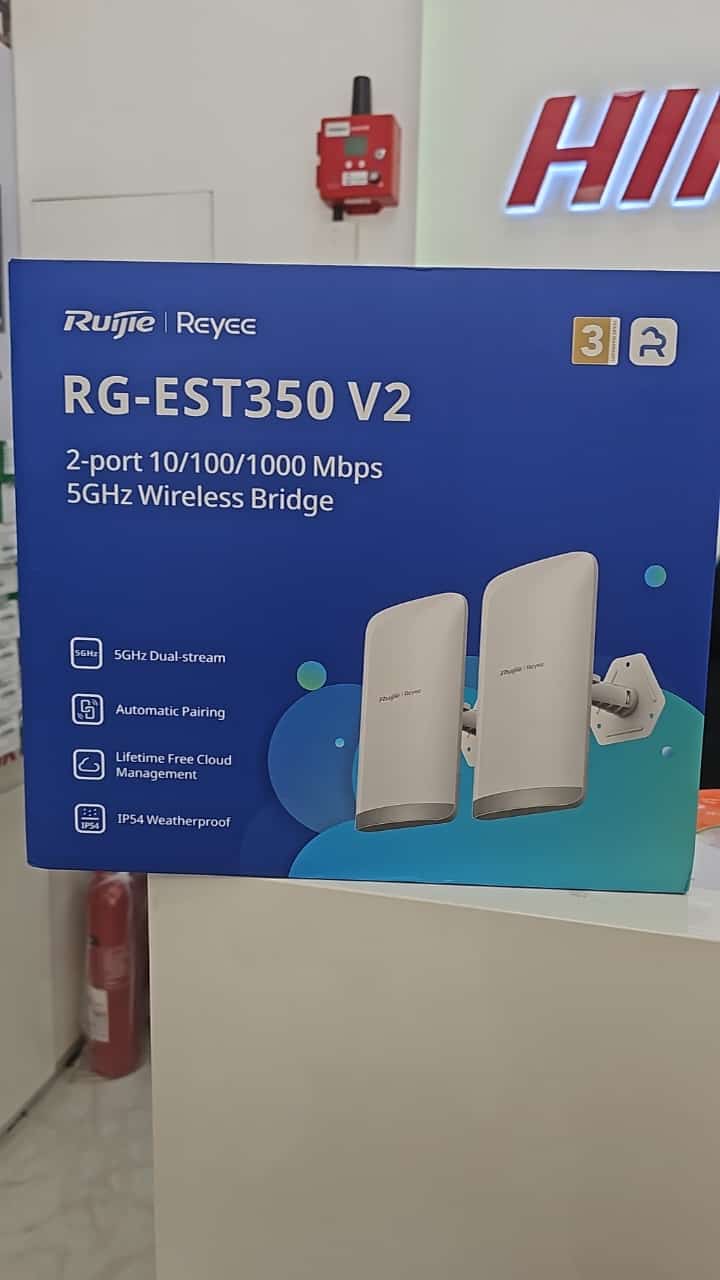 RG-EST350 V2, 5GHz Dual-stream 802.11ac 5KM Wireless Bridge