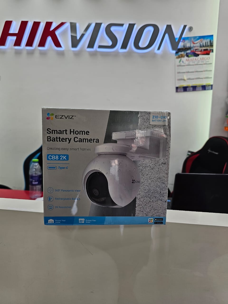 EZVIZ CB8 2K Smart Home Battery Camera