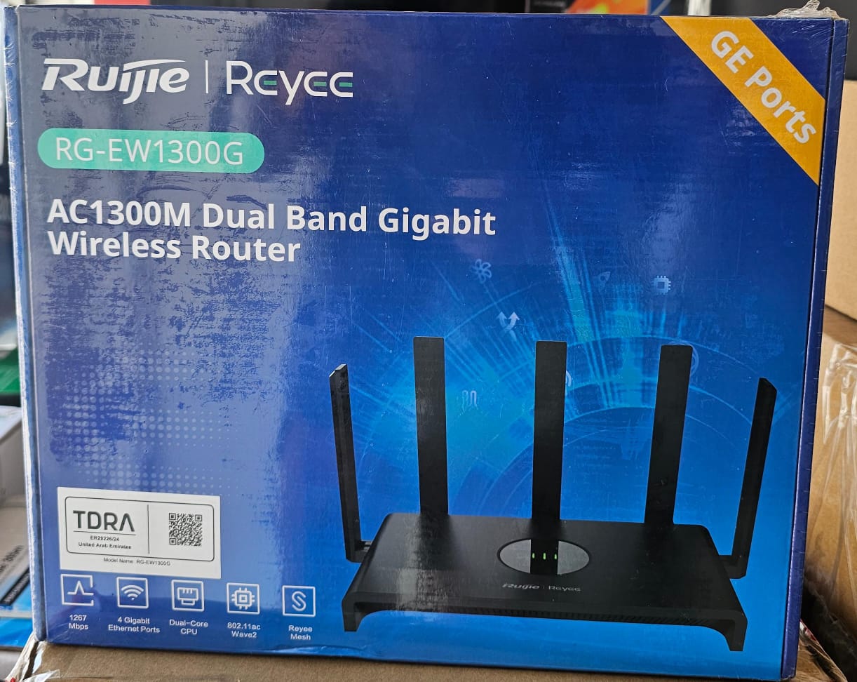Ruijie Reyee RG-EW1300G – Dual Band Gigabit Wireless Router