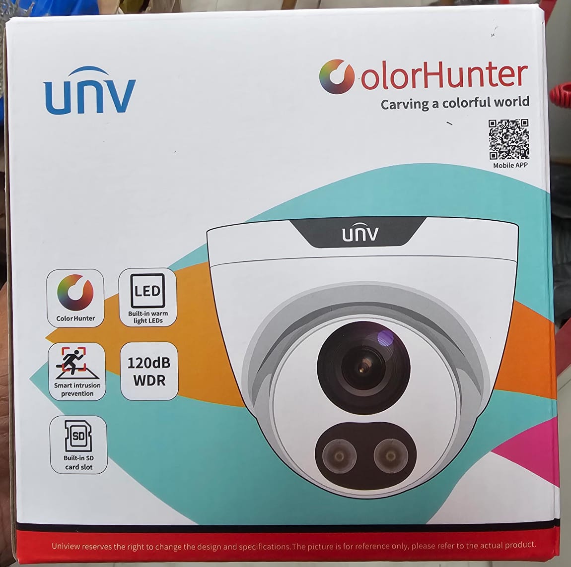 UNV Color Hunter Full-Color AI Turret Camera