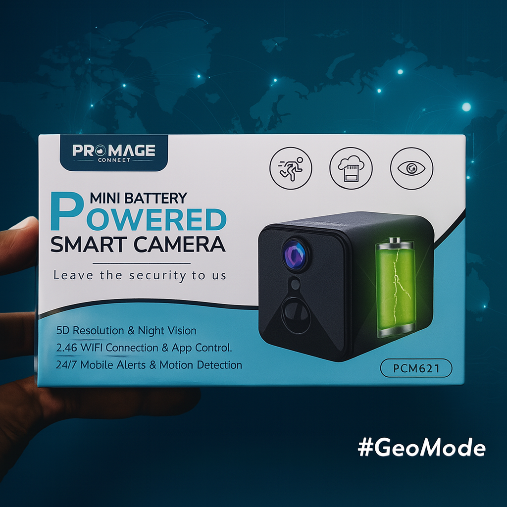 ProMage PCM621 Mini Battery Powered Smart Camera