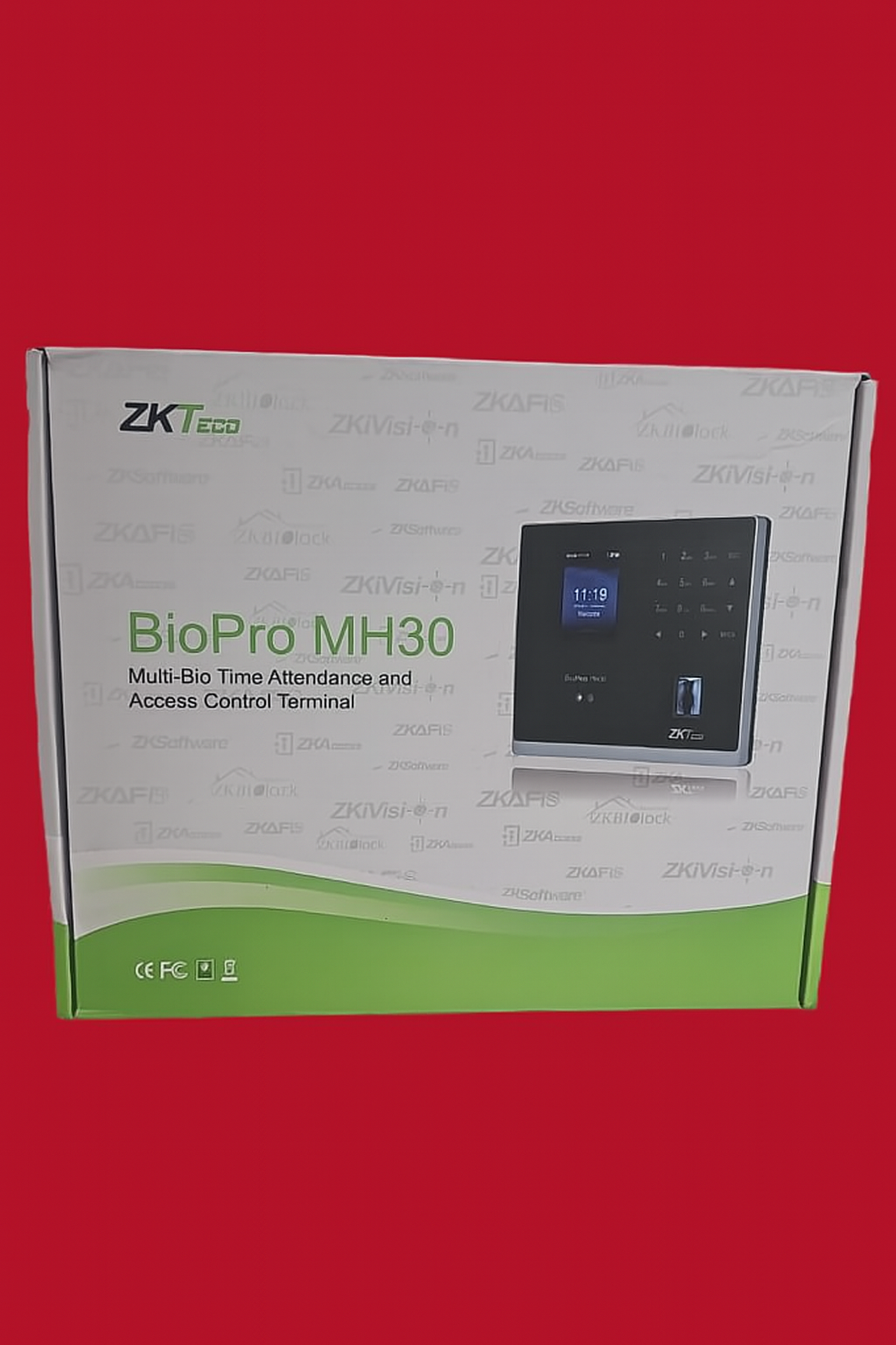 ZKTeco BioPro MH30 – Multi-Biometric Time Attendance & Access Control Terminal
