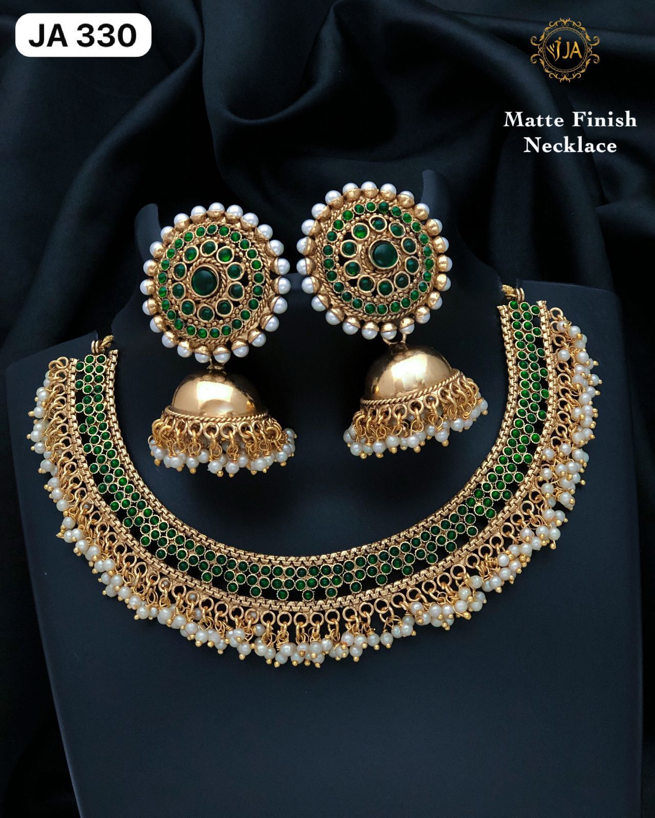 Matte Finish Necklace Set