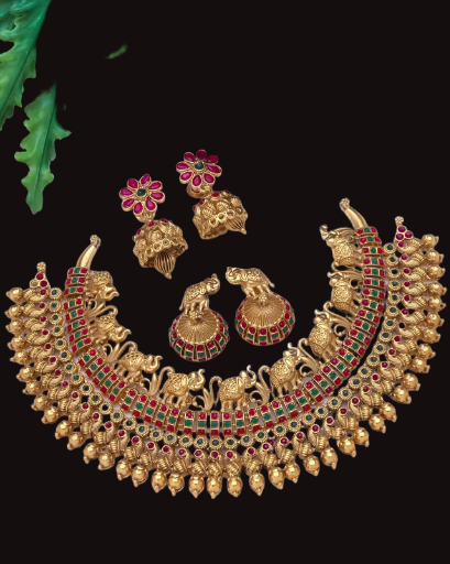 Matte Finish Necklace Combo