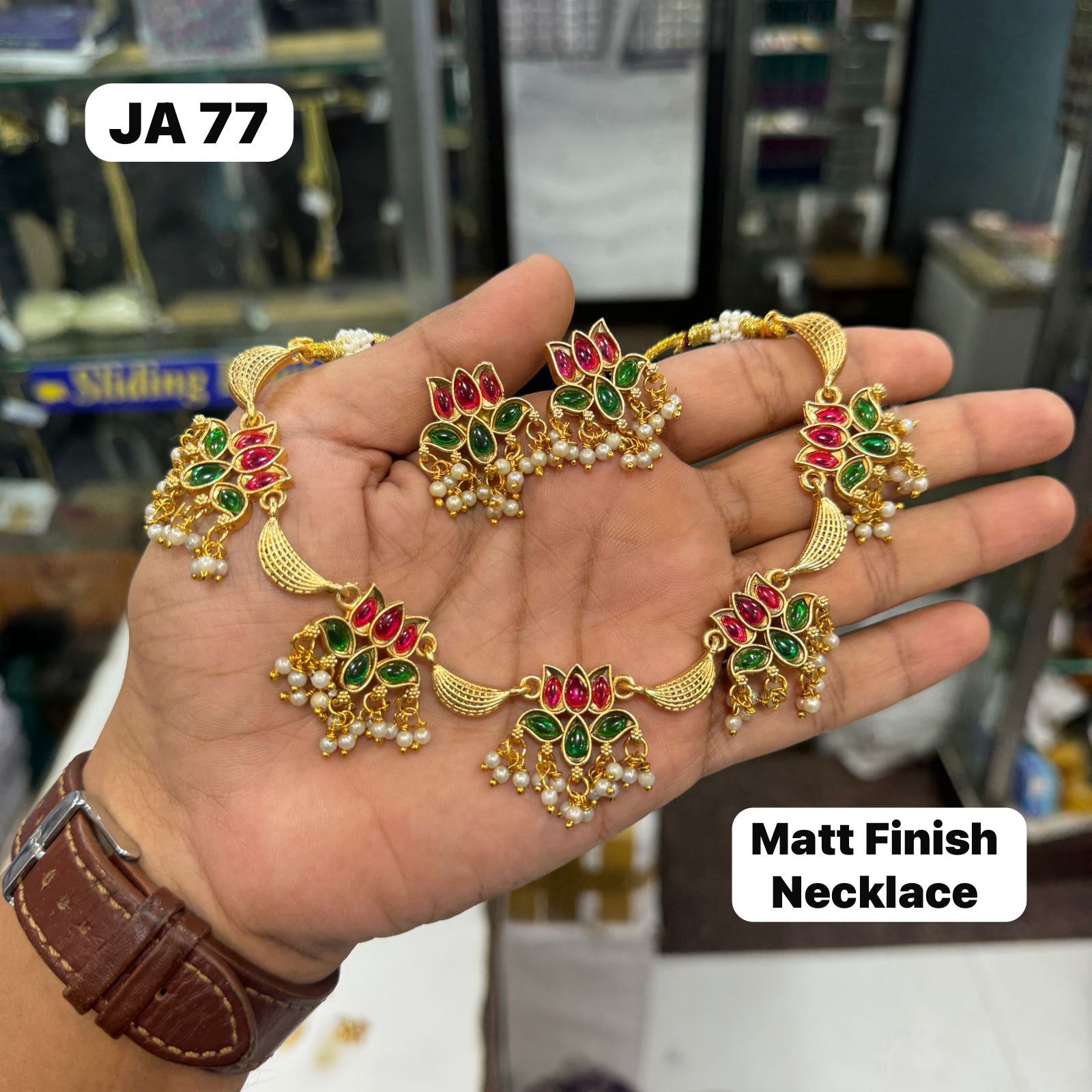 Matt Finish Necklace
