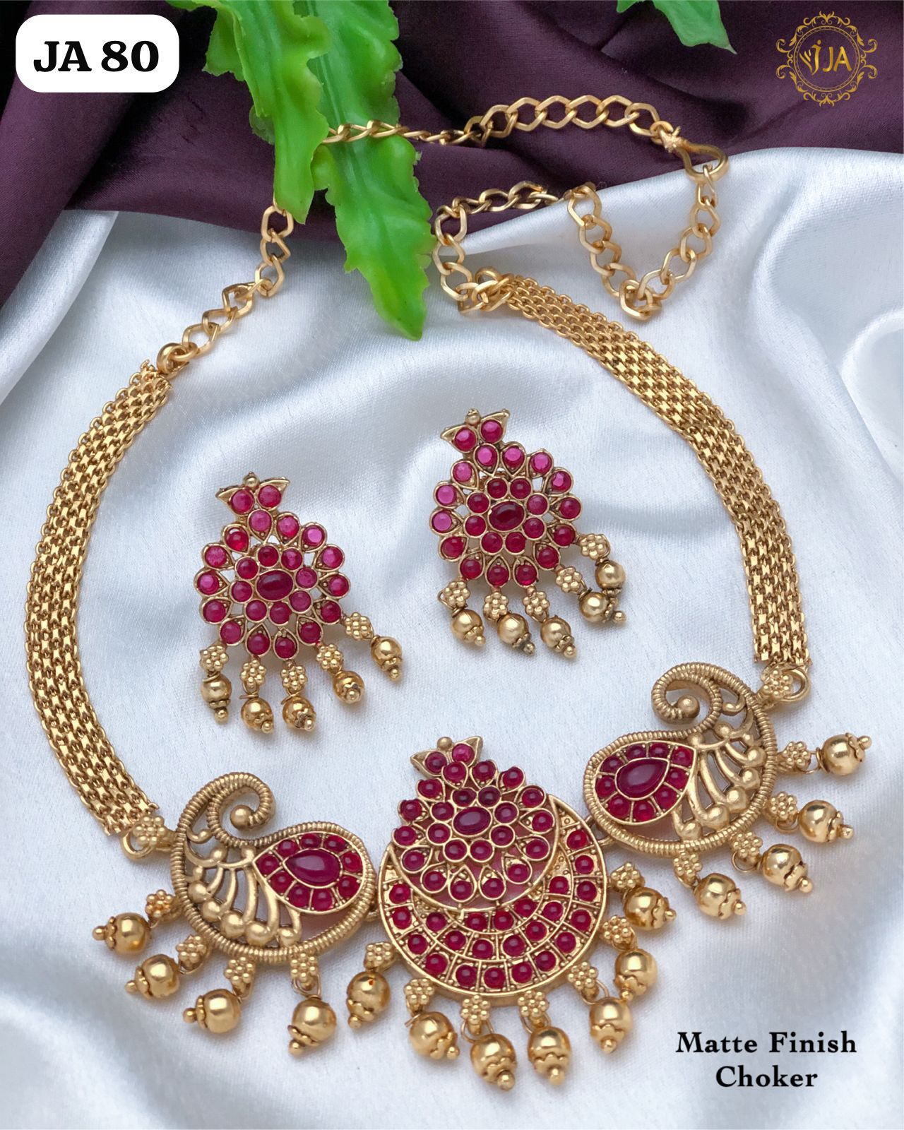 Matte Finish Choker Set