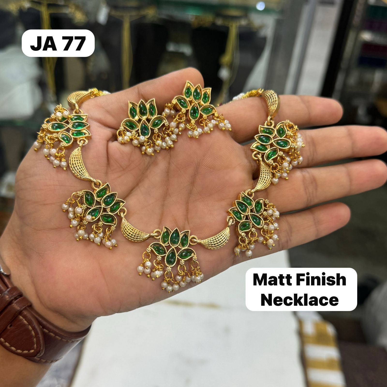 Matt Finish Necklace