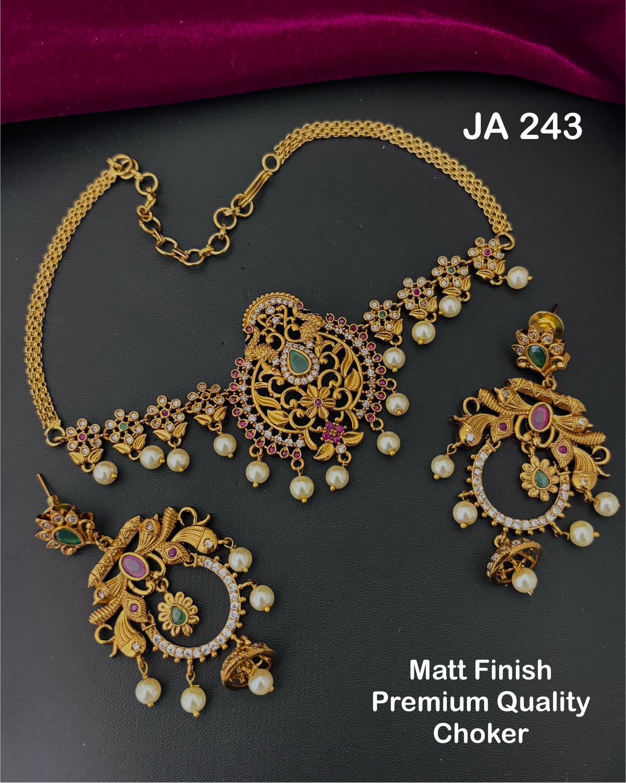 Matt Finish Premium Quality Choker Set