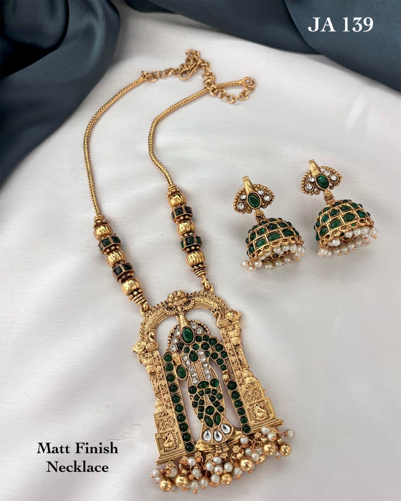 Matt Finish Necklace Set