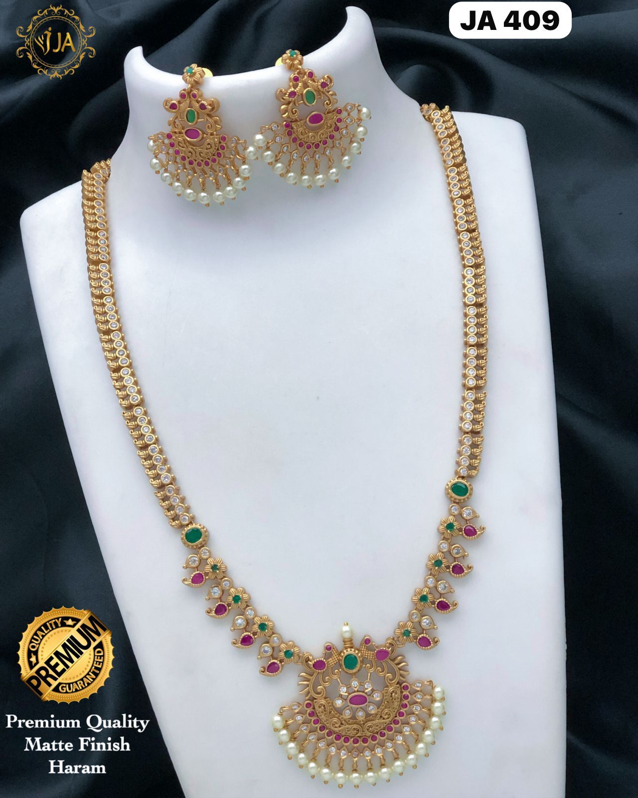 Premium Quality Matte Finish Haram Set