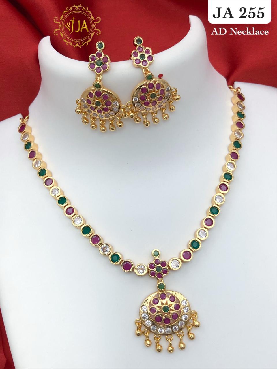 Micro Plated Necklace Set JA 255