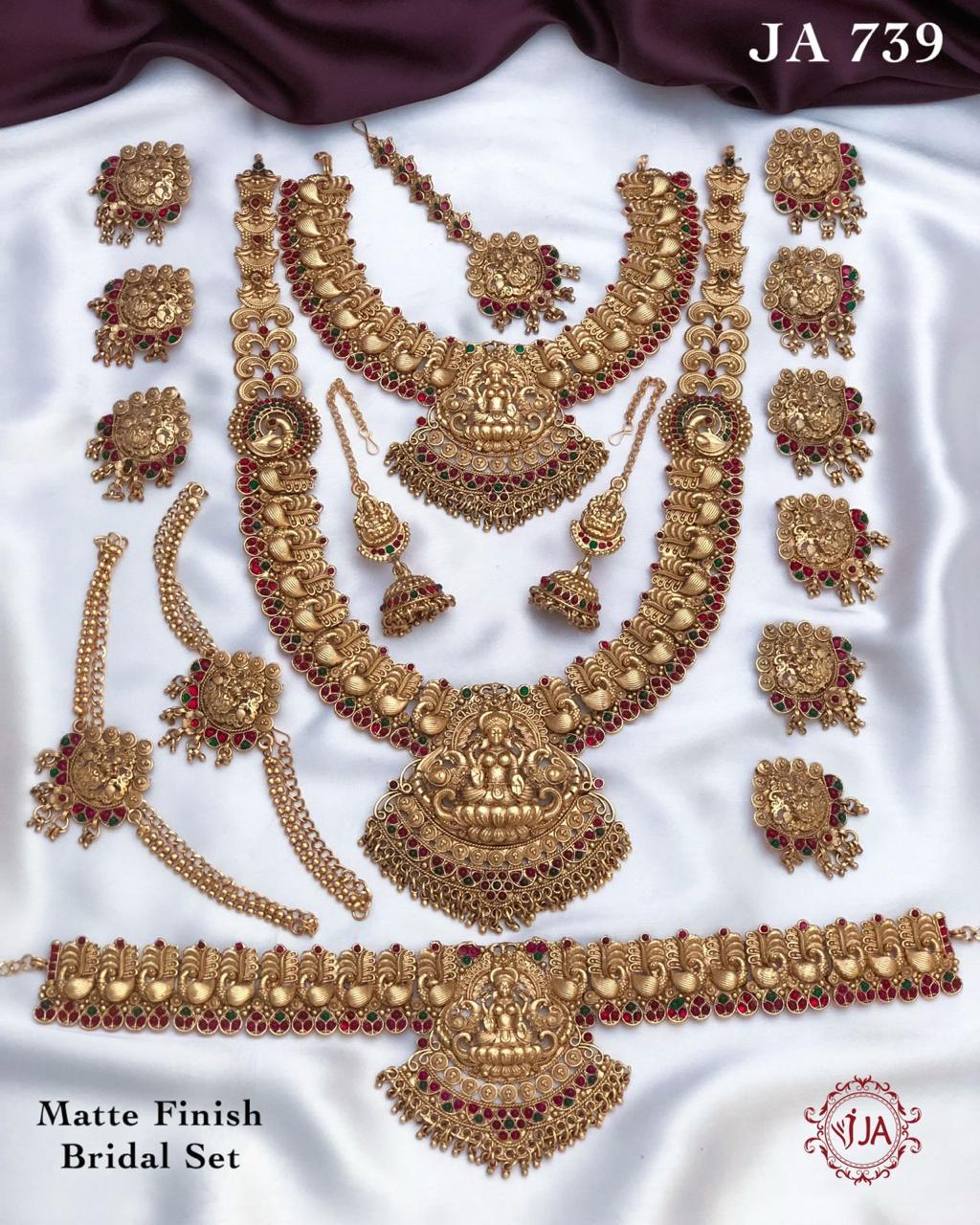 Full bridal set jewellery